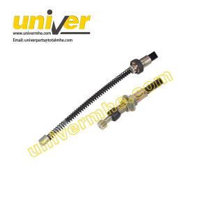 91E46-00215:PARKING BRAKE CABLE for Mitsubishi. FD20-25N(F18C),FG20-25N(F17D) FD30-35AN(F14E),FG30-35AN(F13F) RH